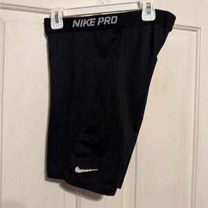 Nike Pro Black Performance Shorts size m. 3/26/4